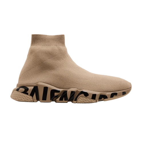 Balenciaga Speed Sneaker 'Midsole Graffiti - Dark Beige'