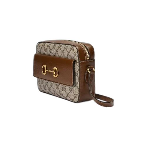 Gucci Horsebit 1955 Small Shoulder Bag 'Beige/Ebony'