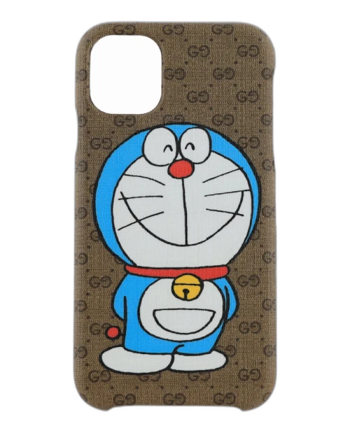 Gucci Doraemon iPhone 11 Phone Case Beige
