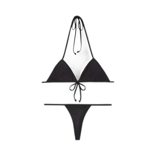 Gucci Jersey Bikini With Interlocking G 'Black'