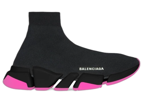 Balenciaga Speed 2.0 Black Fluo Pink (Women's)