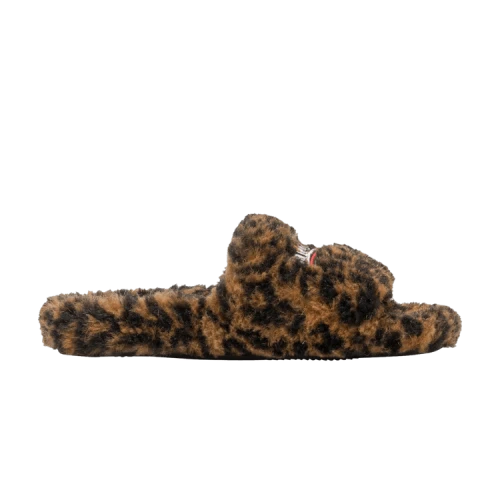 Balenciaga Furry Slides 'Leopard' (Women's)