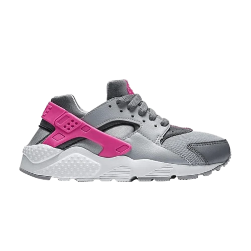 Nike Huarache Run Wolf Grey Hyper Pink (GS)