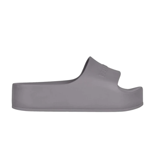 Balenciaga Chunky Slides 'Dark Grey' (Women's)