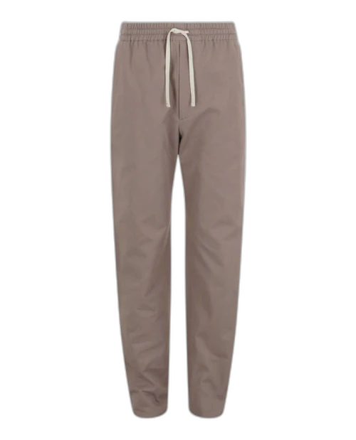 Gucci Drawstring Twill Pants Cream
