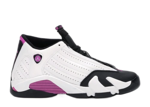 Jordan 14 Retro Fuchsia Flash Black Toe (GS)