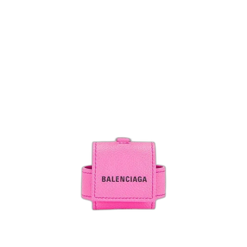 Balenciaga Cash Airpod Pro Holder 'Neon Pink/Black'