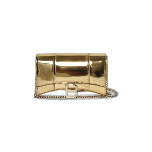Balenciaga Wallet On Chain 'Gold'