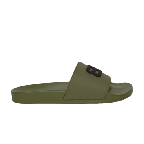 Balenciaga Pool Slides 'Khaki'