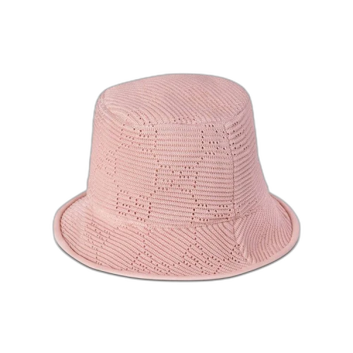 Gucci GG Cable Knit Fedora 'Pink'
