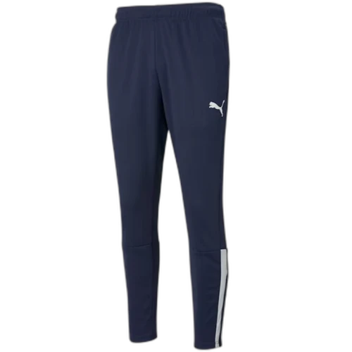 PUMA Soccer Bottoms Men's Blue Moderate Straight Fit Pants