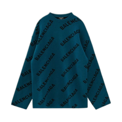 Balenciaga Top 'Petrol Blue/Black'