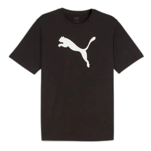 PUMA teamRISE Logo Cotton T-shirt 'Black'