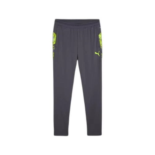 PUMA IndividualCUPFootball Pants Soccer Bottom Men's Galaxy Gray