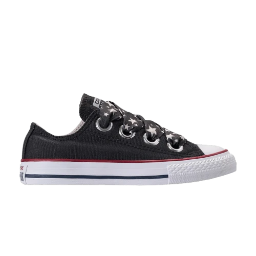 Converse Chuck Taylor All Star Big Eyelets Ox GS 'Almost Black'