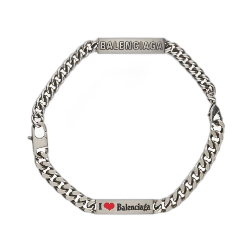 Balenciaga Gourmette Bracelet 'Antique Silver'
