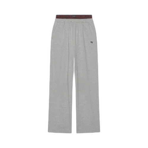 Balenciaga Double Waistband Sweatpants 'Red/Khaki'
