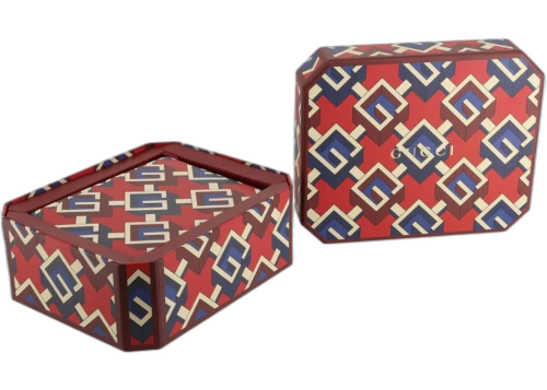 Gucci Geometric G Letter Stationary Multi