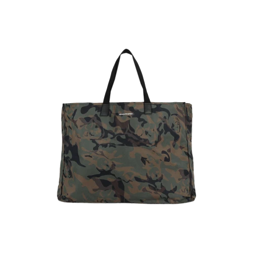 Alexander McQueen Camouflage Print Tote Military Black