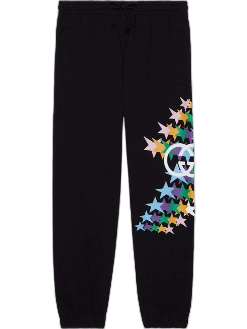 Gucci Star-print Track Pants Black
