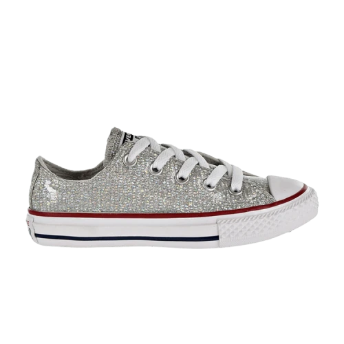 Converse Chuck Taylor All Star Low GS 'Silver Glitter'