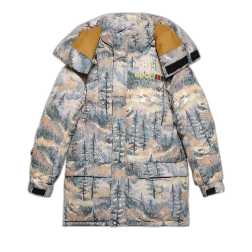 Gucci x The North Face Padded Jacket 'Forest Print'