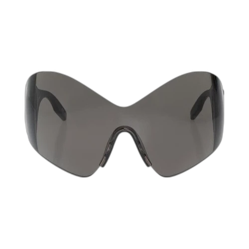 Balenciaga Mask Butterfly Logo Sunglasses 'Black'