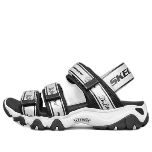 Skechers D'Lites 2.0 Sandals 'Black White' (Women's)