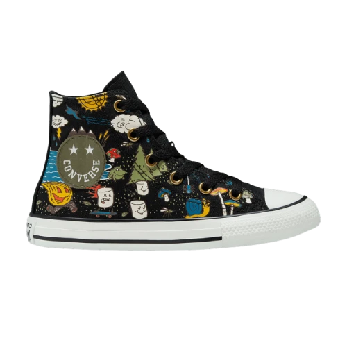 Converse Chuck Taylor All Star High GS 'Summer Camp - Black Amarillo'