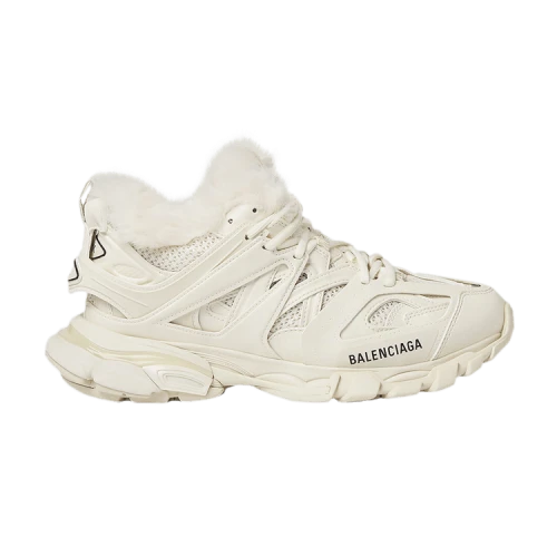 Balenciaga Track Trainer 'Fake Fur - Egg Shell' (Women's)
