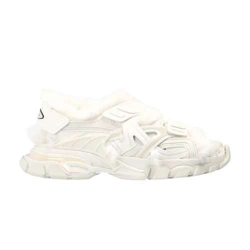 Balenciaga Track Sandal 'Beige Fur' (Women's)