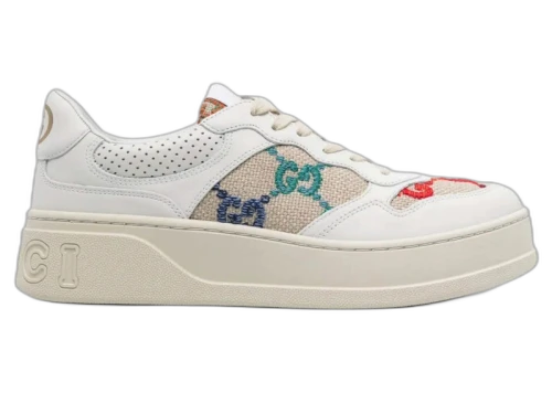 Gucci GG Sneaker Multicolor Embroidered (Women's)
