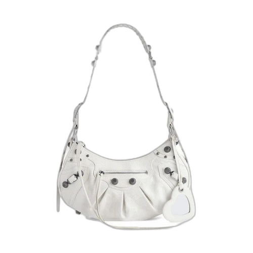Balenciaga Le Cagole Small Shoulder Bag 'Optic White'