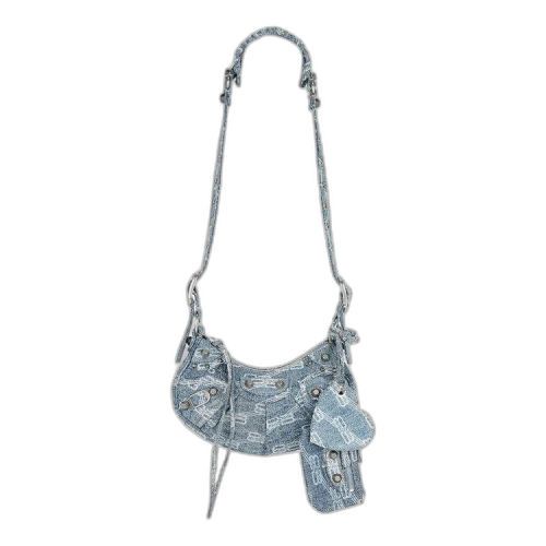 Balenciaga Le Cagole XS Shoulder Bag 'Blue'