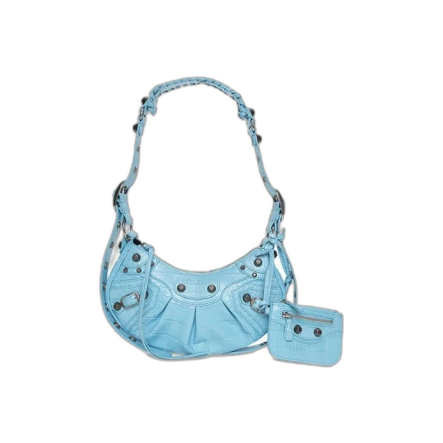 Balenciaga Le Cagole Shoulder Bag XS 'Pale Blue'