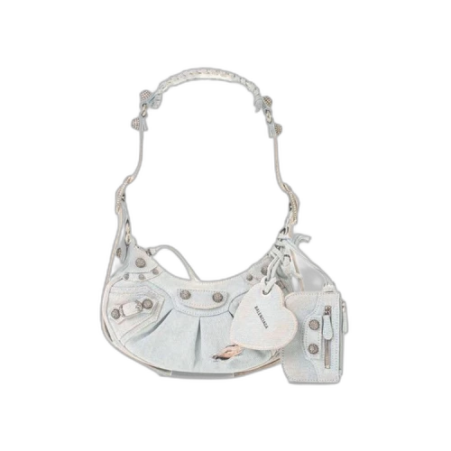 Balenciaga Le Cagole Shoulder Bag 'Pale Blue'