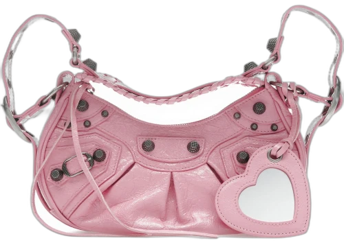 Balenciaga Le Cagole Shoulder Bag XS Pink