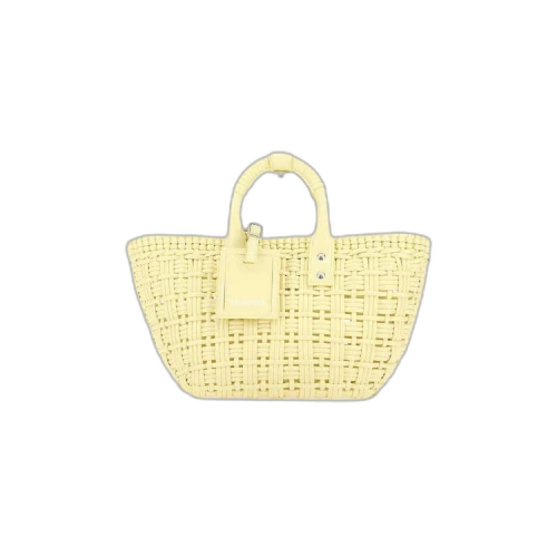 Balenciaga Bistro XS Basket With Strap 'Yellow'