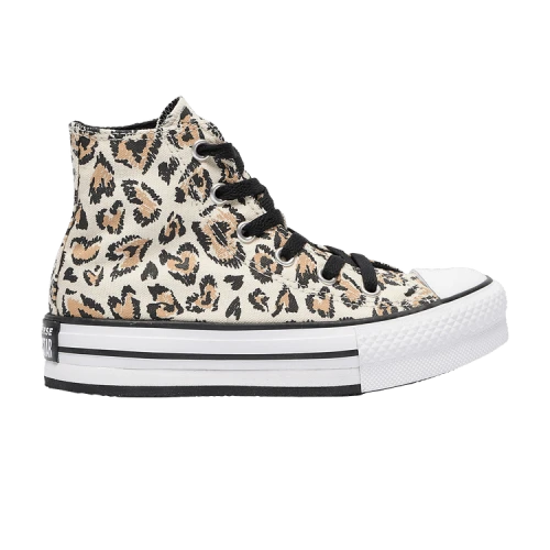 Converse Chuck Taylor All Star EVA Lift Platform High PS 'Leopard'