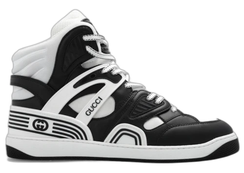 Gucci Basket High Black White