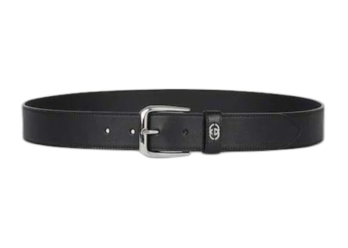 Gucci Interlocking G Detail Belt Black