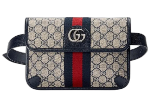 Gucci GG Supreme Belt Bag Grey