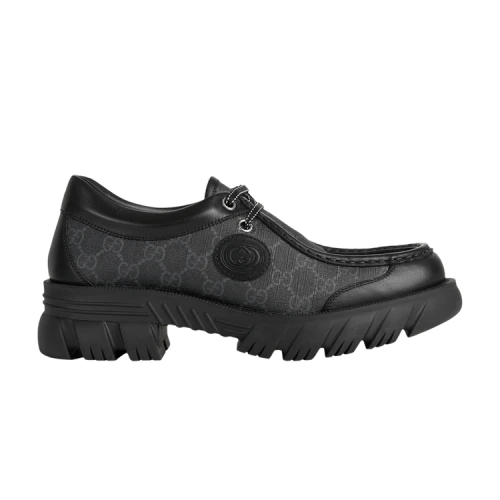 Gucci Lace Up 'Black GG Monogram'