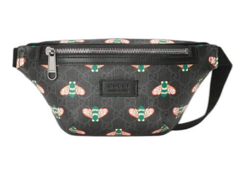 Gucci Bestiary Bee Belt Bag Black