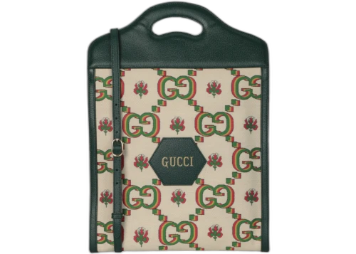 Gucci GG Monogram Floral Pattern Jacquard 100th Anniversary Tote Multi