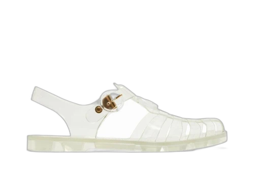 Gucci GG Fisherman Sandal 'Clear' (Women's)
