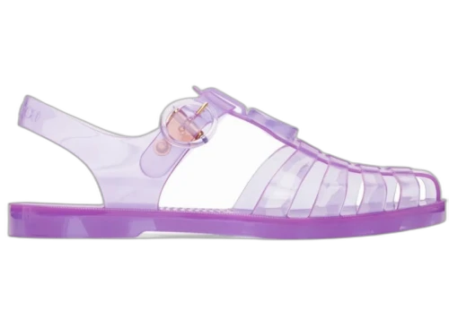 Gucci GG Fisherman Sandal Purple Clear (Women's)
