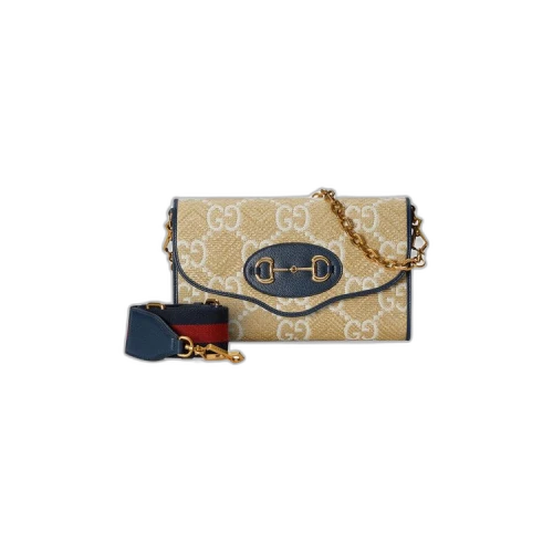 Gucci Horsebit 1955 Small Bag 'Beige/White'