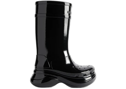 Balenciaga x Crocs Boot Black Patent (Women's)