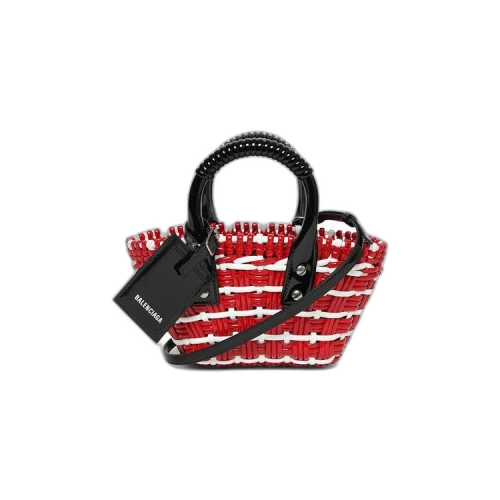 Balenciaga Bistro XXS Basket Bag 'Red/White'
